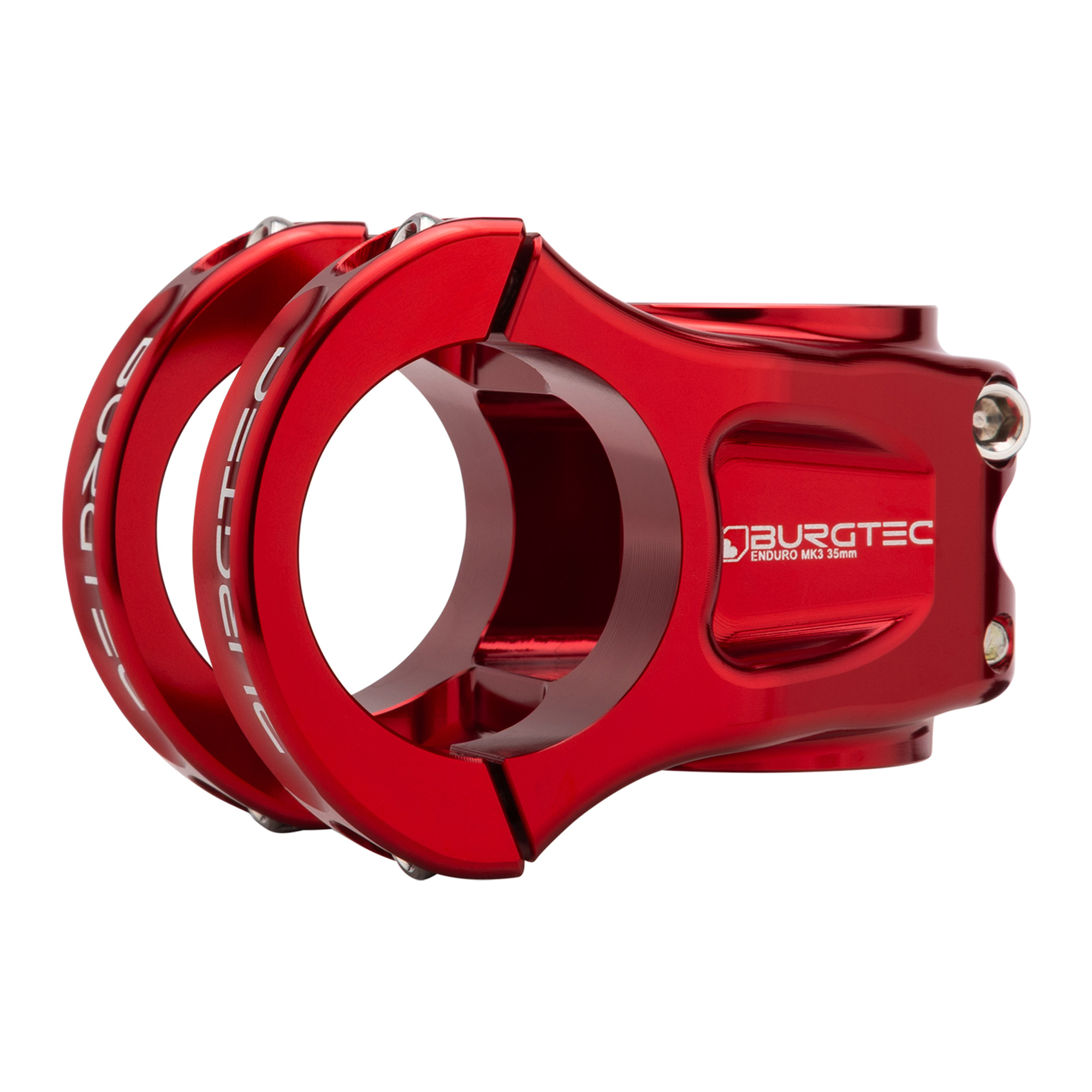 Burgtec Enduro MK3 Stem - 35mm Clamp - 35mm, Race Red - Wheelbase | Price Match, FREE Postage over £50, Sale Section, Cycle To Work, 0% Finance.