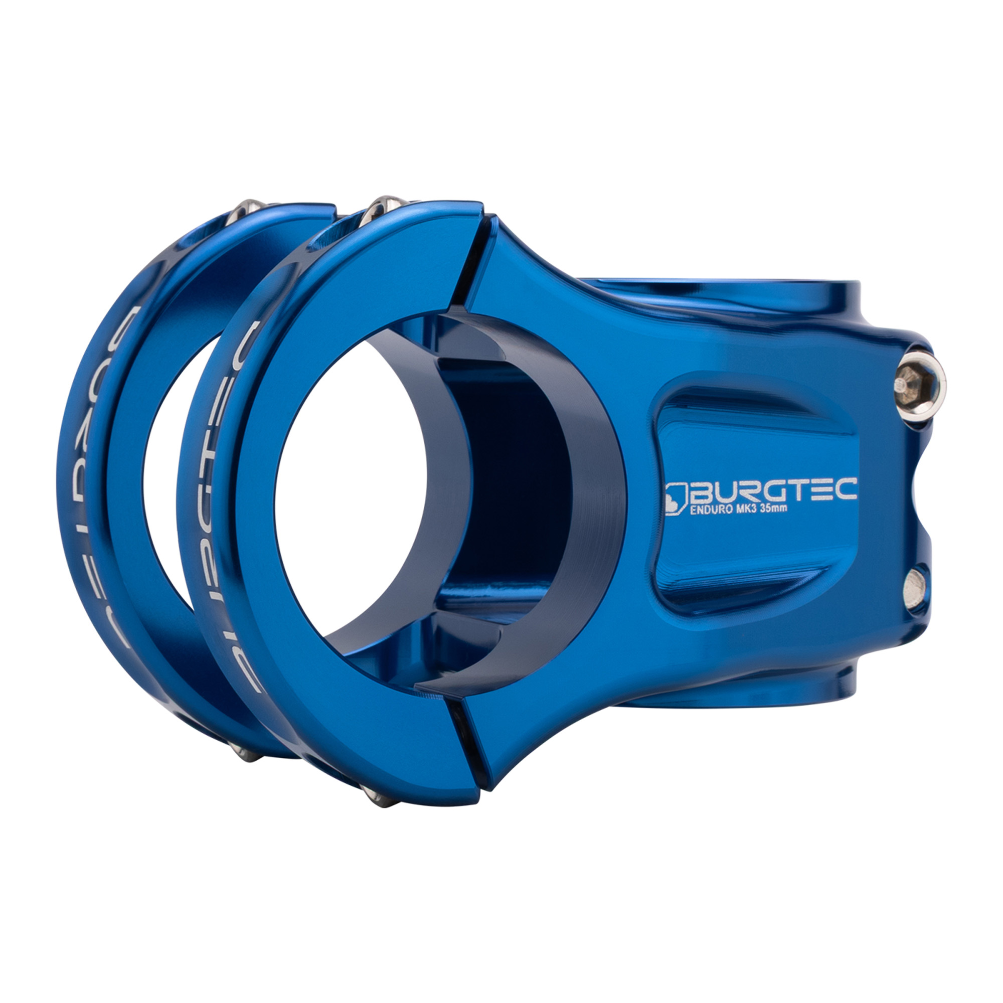 Burgtec Enduro MK3 Stem - 35mm Clamp - 35mm, Deep Blue - Wheelbase | Price Match, FREE Postage over £50, Sale Section, Cycle To Work, 0% Finance.