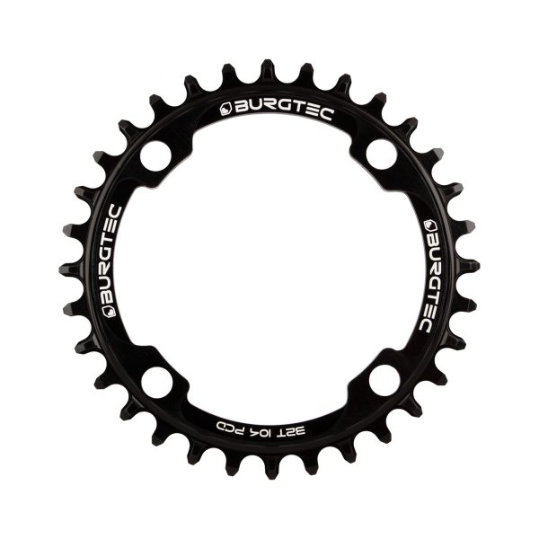 Burgtec 104mm Bcd Thick Thin Chainring : 32T : Burgtec Black