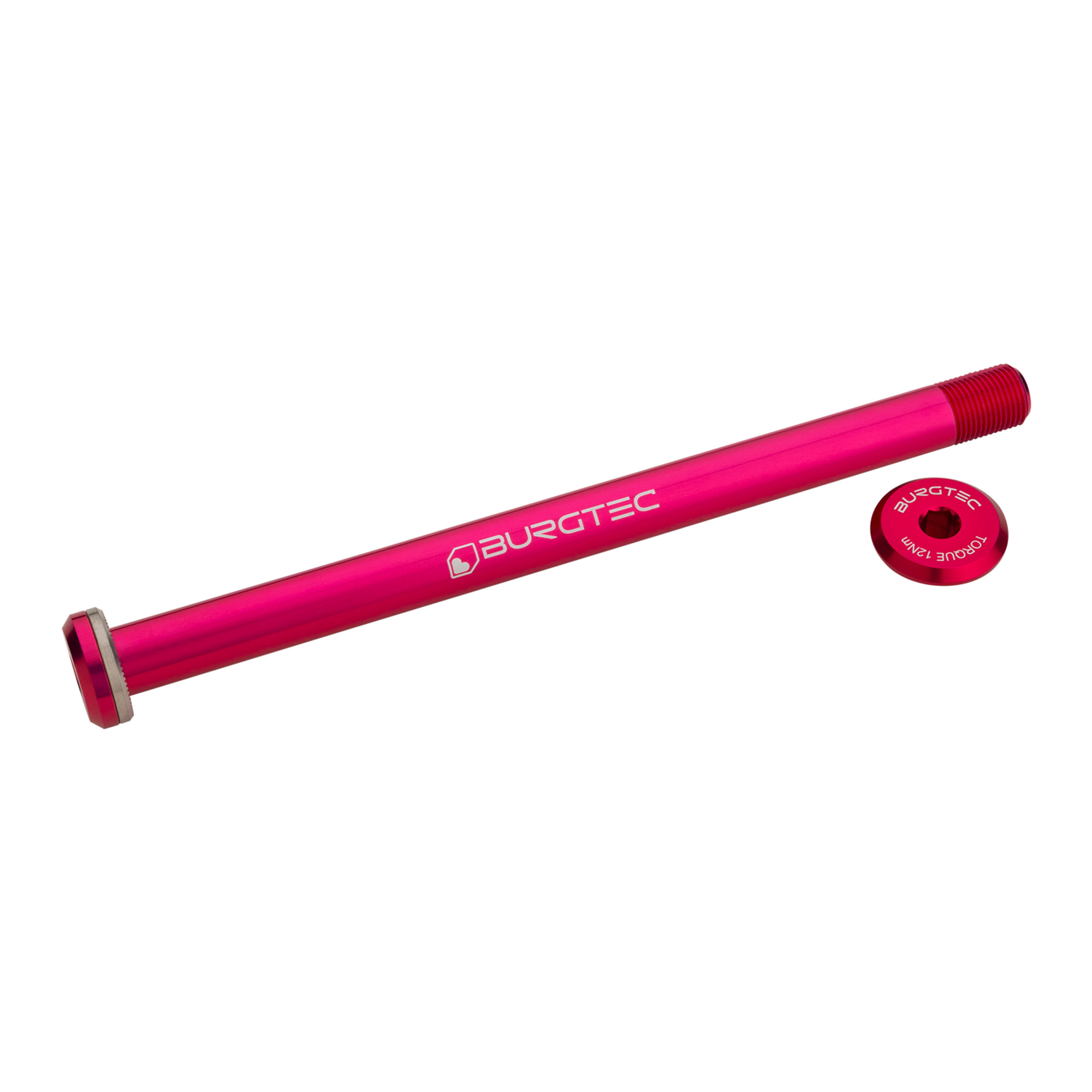 Burgtec Santa Cruz Rear Axle - 168.5mm - 168.5mm, Toxic Barbie Pink - Wheelbase | Price Match, FREE Postage over £50, Sale Section, Cycle To Work, 0% Finance.