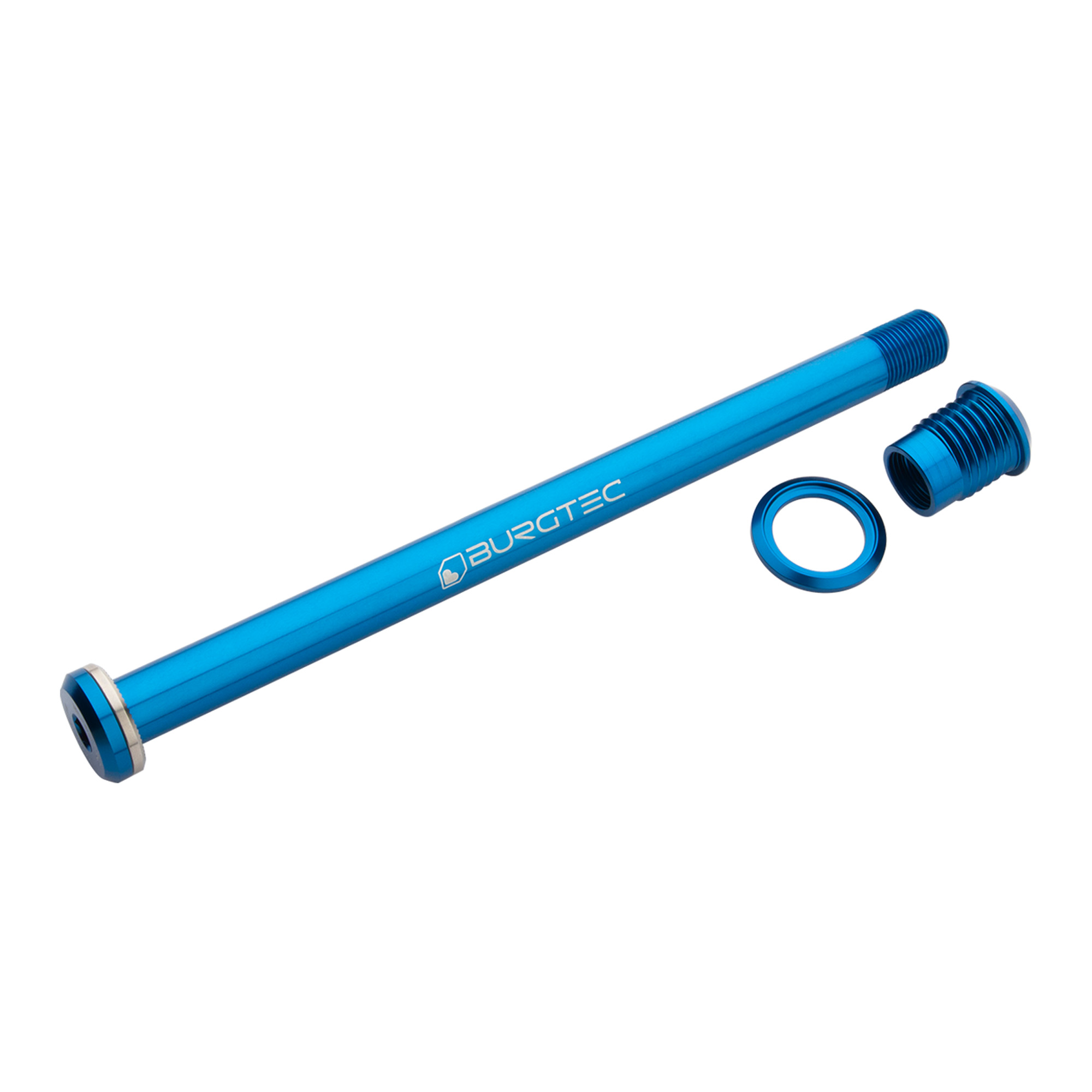 Burgtec Santa Cruz Rear Axle - 173.7mm - 173.7mm, Deep Blue - Wheelbase | Price Match, FREE Postage over £50, Sale Section, Cycle To Work, 0% Finance.