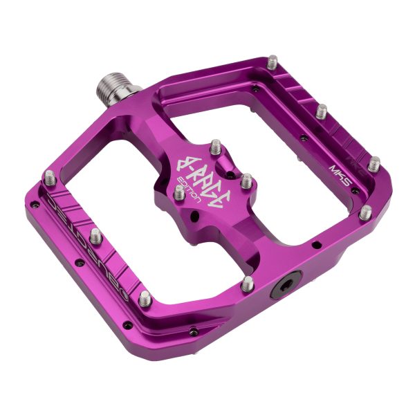 Burgtec Penthouse Flat MK5 B-Rage Edition Pedals - Burgtec Black