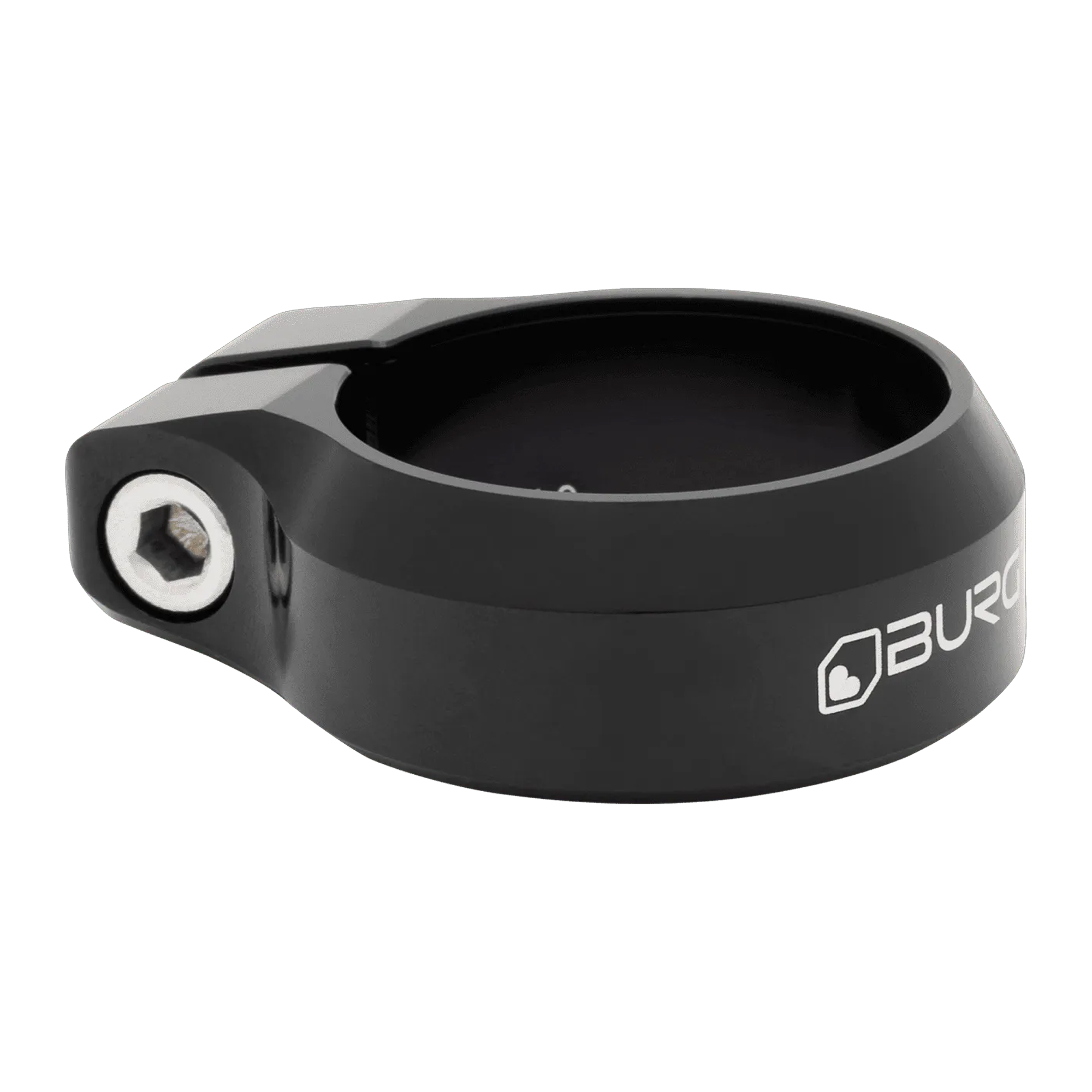 Burgtec Seat Clamp - 38.6mm, Burgtec Black - Wheelbase | Price Match, FREE Postage over £50, Sale Section, Cycle To Work, 0% Finance.