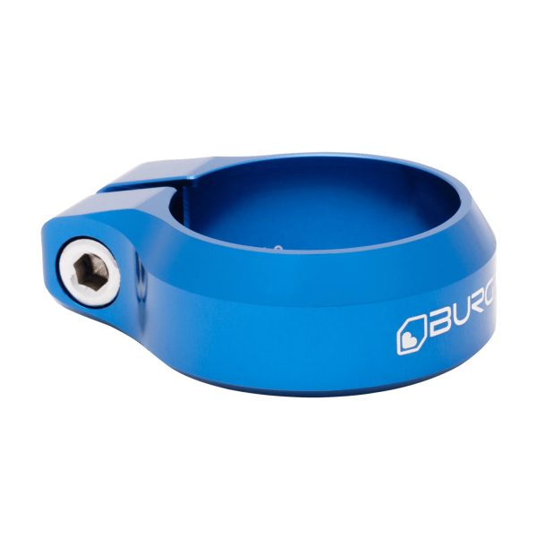 Burgtec Seat Clamp : 34.9mm Diameter : Deep Blue