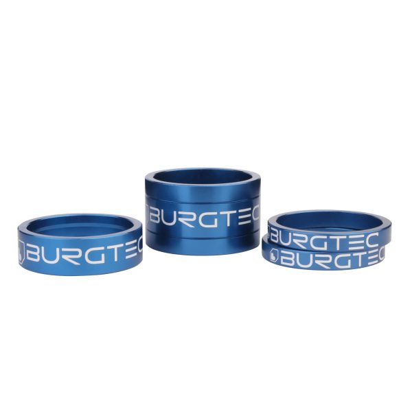 Burgtec Stem Spacer Kit : Blue