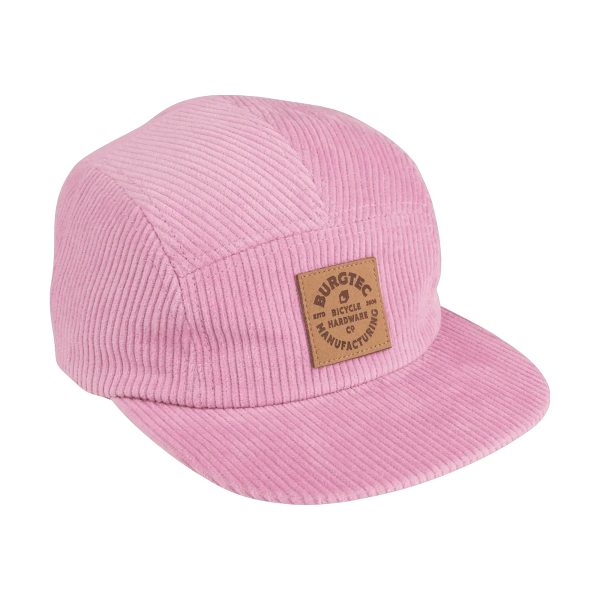 Burgtec Bandit Corduroy Five Panel - Candyfloss
