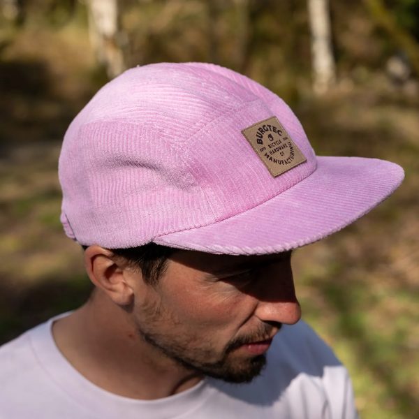 Burgtec Bandit Corduroy Five Panel - Candyfloss