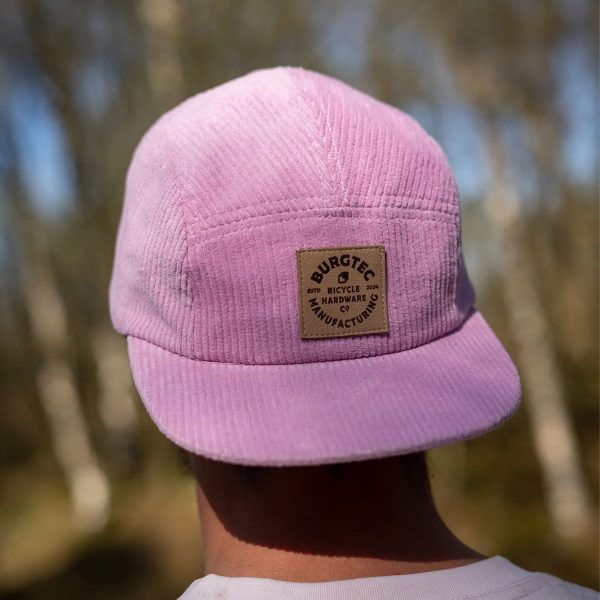 Burgtec Bandit Corduroy Five Panel - Candyfloss