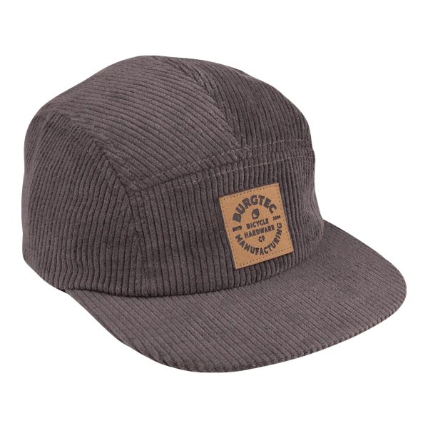 Burgtec Bandit Corduroy Five Panel - Slate