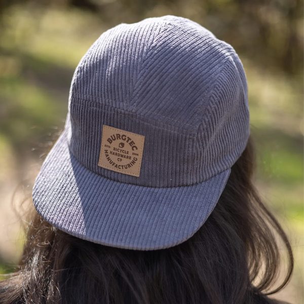Burgtec Bandit Corduroy Five Panel - Slate