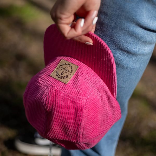 Burgtec Bandit Corduroy Five Panel Toxic Barbie
