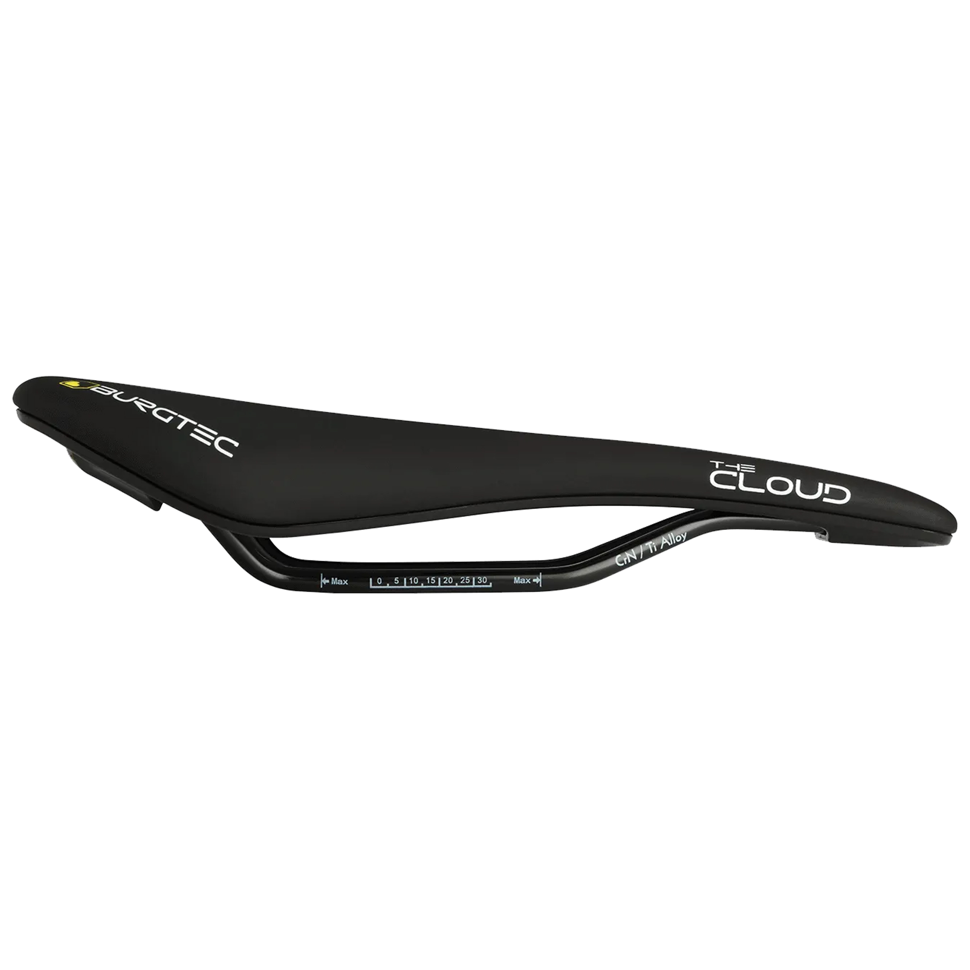 Burgtec The Cloud MK2 Saddle - Titanium Rails - Wheelbase | Price Match, FREE Postage over £50, Sale Section, Cycle To Work, 0% Finance.