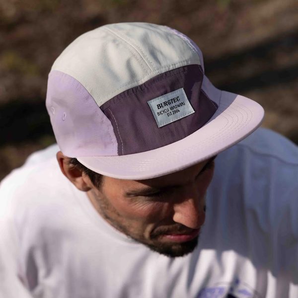 Burgtec Courier Five Panel Pink - Lemonade