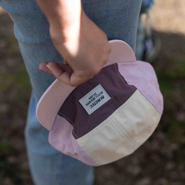 Burgtec Courier Five Panel Pink - Lemonade