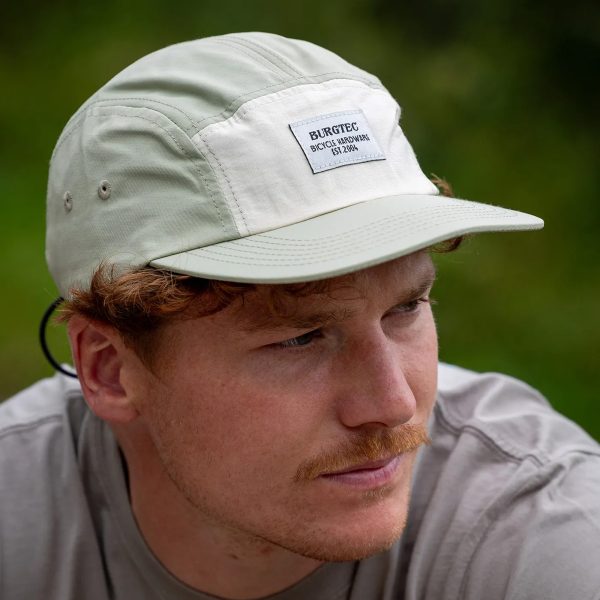 Burgtec Courier Five Panel Pistachio - Cream