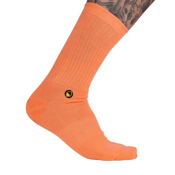 Burgtec Everyday Crew Sock Large - Coral Reef