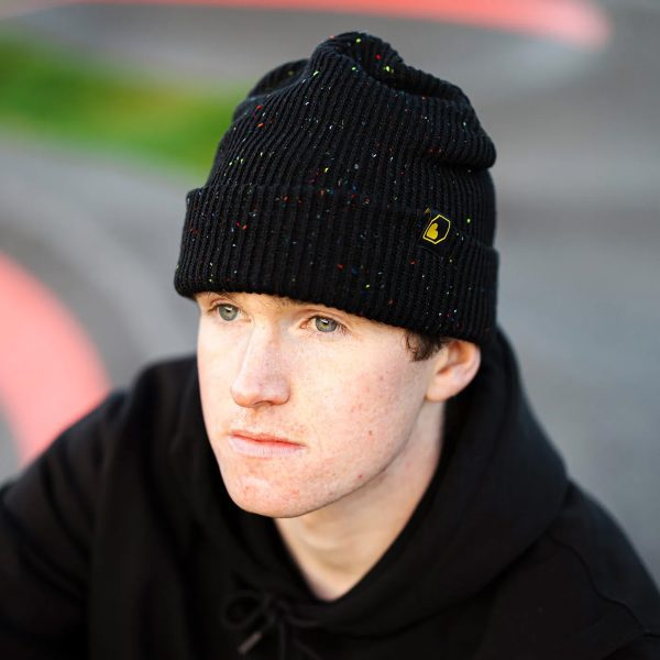 Burgtec Smuggler's Beanie Black - Speckle