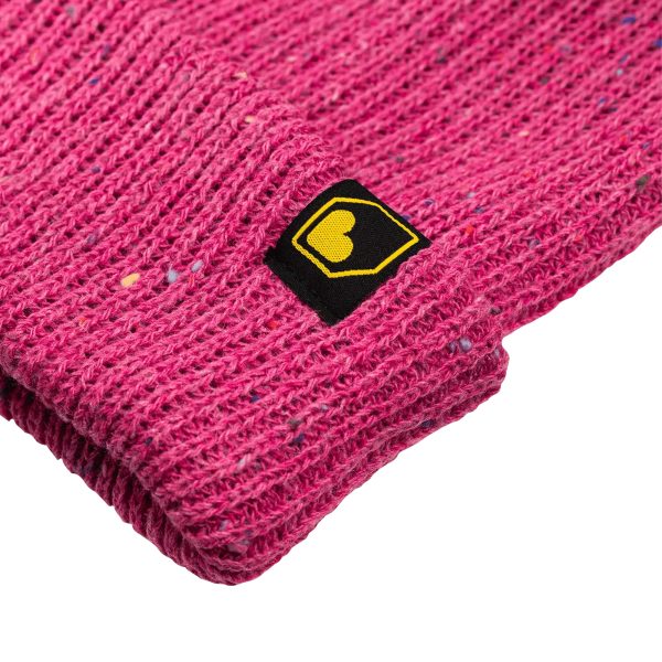 Burgtec Smuggler's Beanie Fuchsia - Speckle