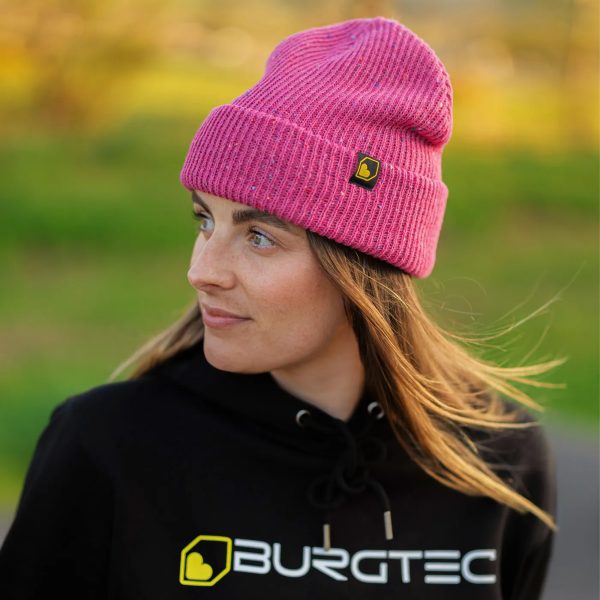 Burgtec Smuggler's Beanie Fuchsia - Speckle