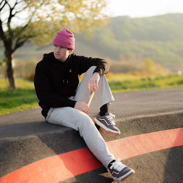 Burgtec Smuggler's Beanie Fuchsia - Speckle