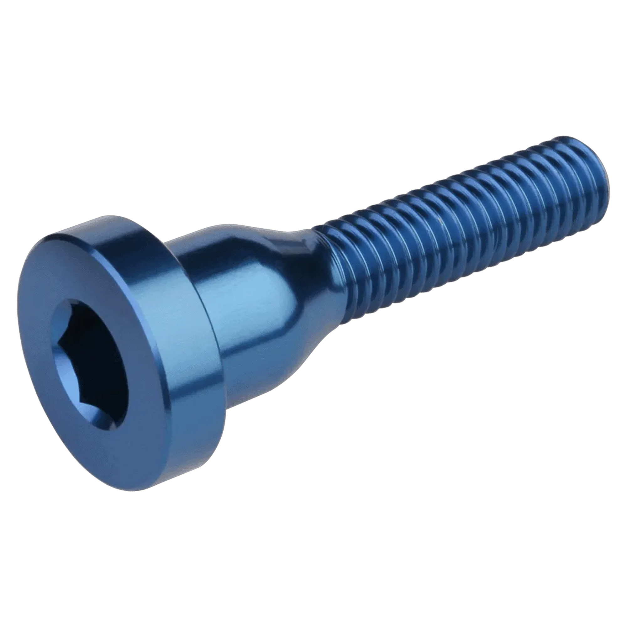 Burgtec Top Cap Bolt - One Size, Deep Blue - Wheelbase | Price Match, FREE Postage over £50, Sale Section, Cycle To Work, 0% Finance.