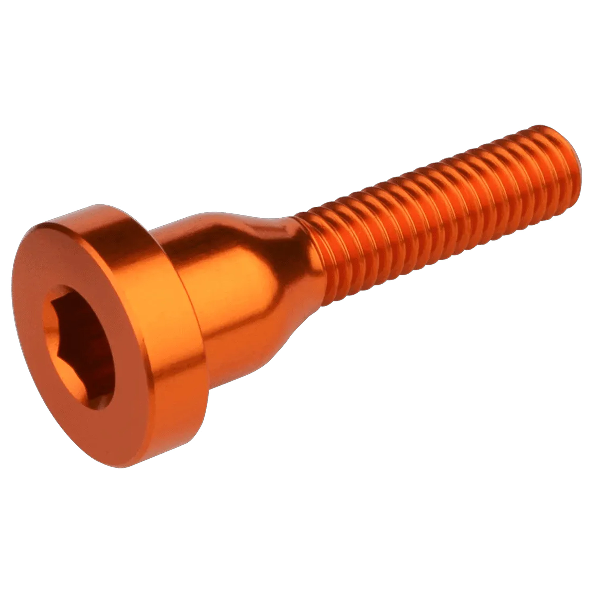 Burgtec Top Cap Bolt - One Size, Iron Bro Orange - Wheelbase | Price Match, FREE Postage over £50, Sale Section, Cycle To Work, 0% Finance.