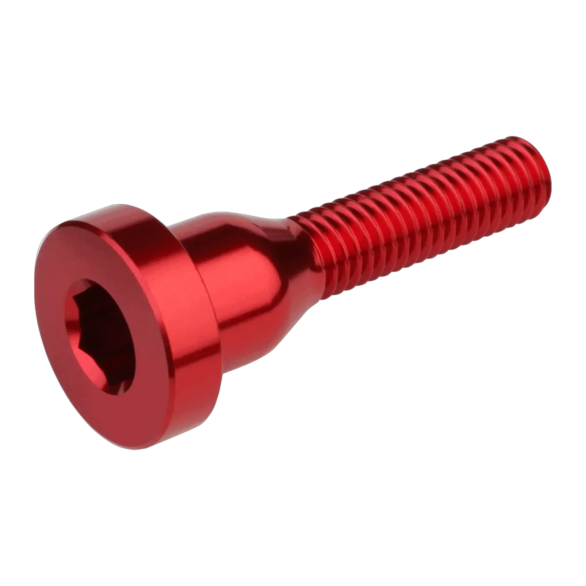 Burgtec Top Cap Bolt - One Size, Red - Wheelbase | Price Match, FREE Postage over £50, Sale Section, Cycle To Work, 0% Finance.
