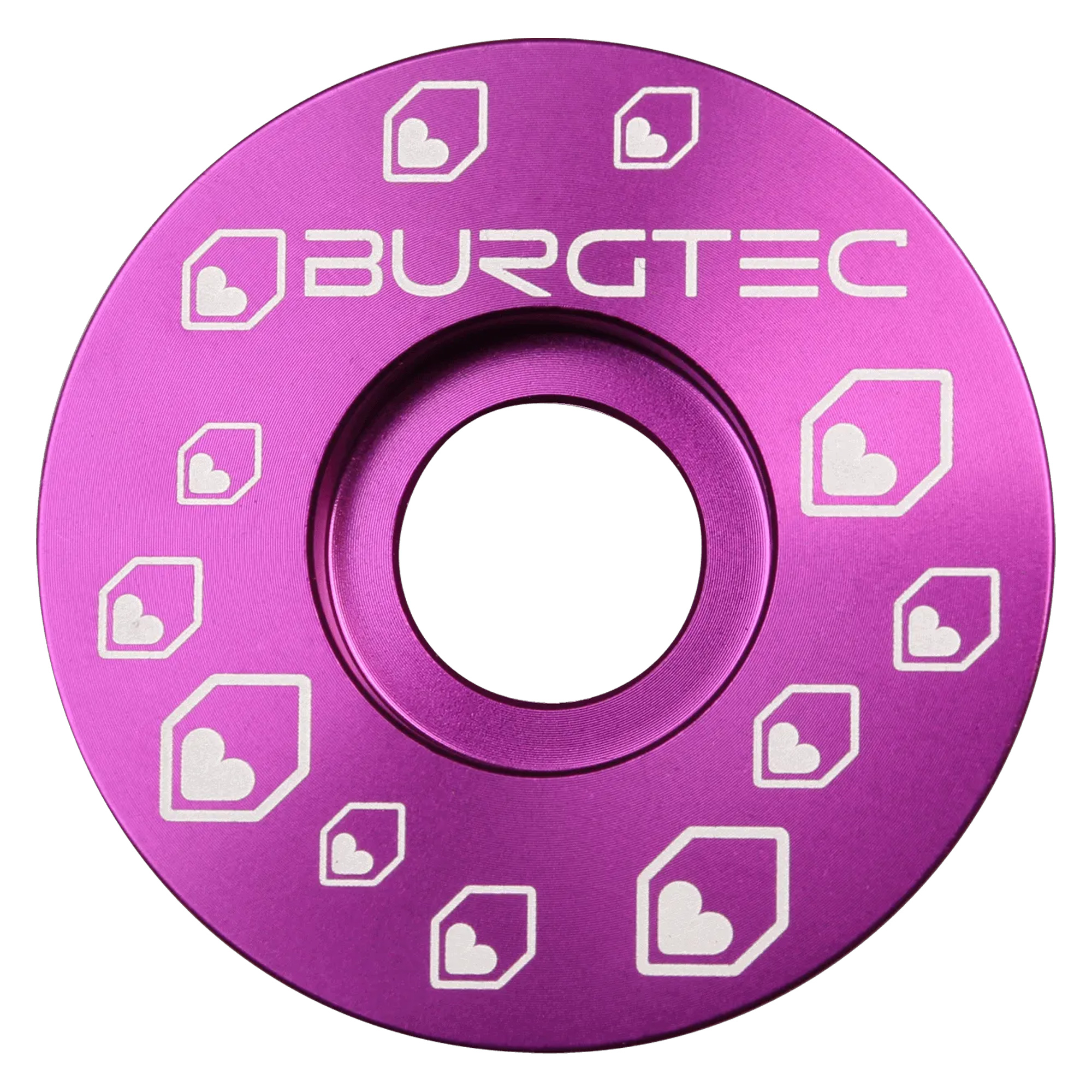 Burgtec Top Cap - One Size, Purple Rain - Wheelbase | Price Match, FREE Postage over £50, Sale Section, Cycle To Work, 0% Finance.