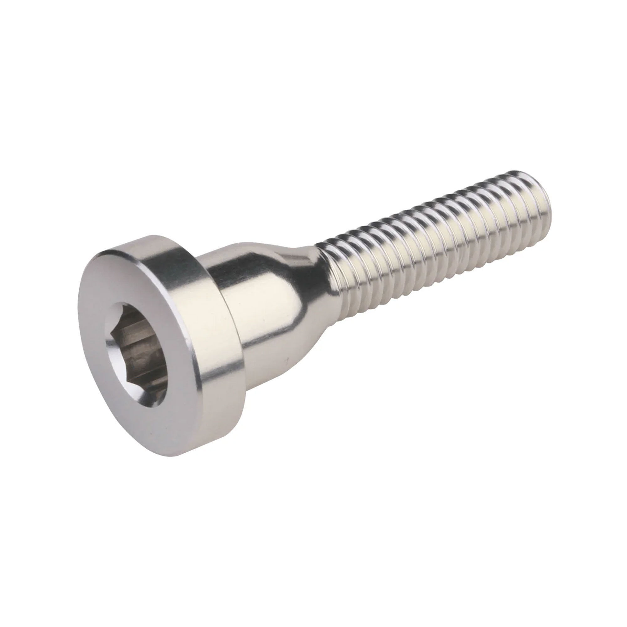 Burgtec Top Cap Bolt - One Size, Rhodium Silver - Wheelbase | Price Match, FREE Postage over £50, Sale Section, Cycle To Work, 0% Finance.
