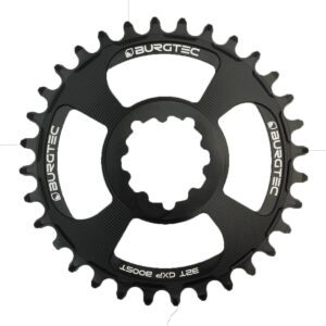 Burgtec GXP BOOST 3mm Offset Thick Thin Chainring | 28T | Burgtec Black