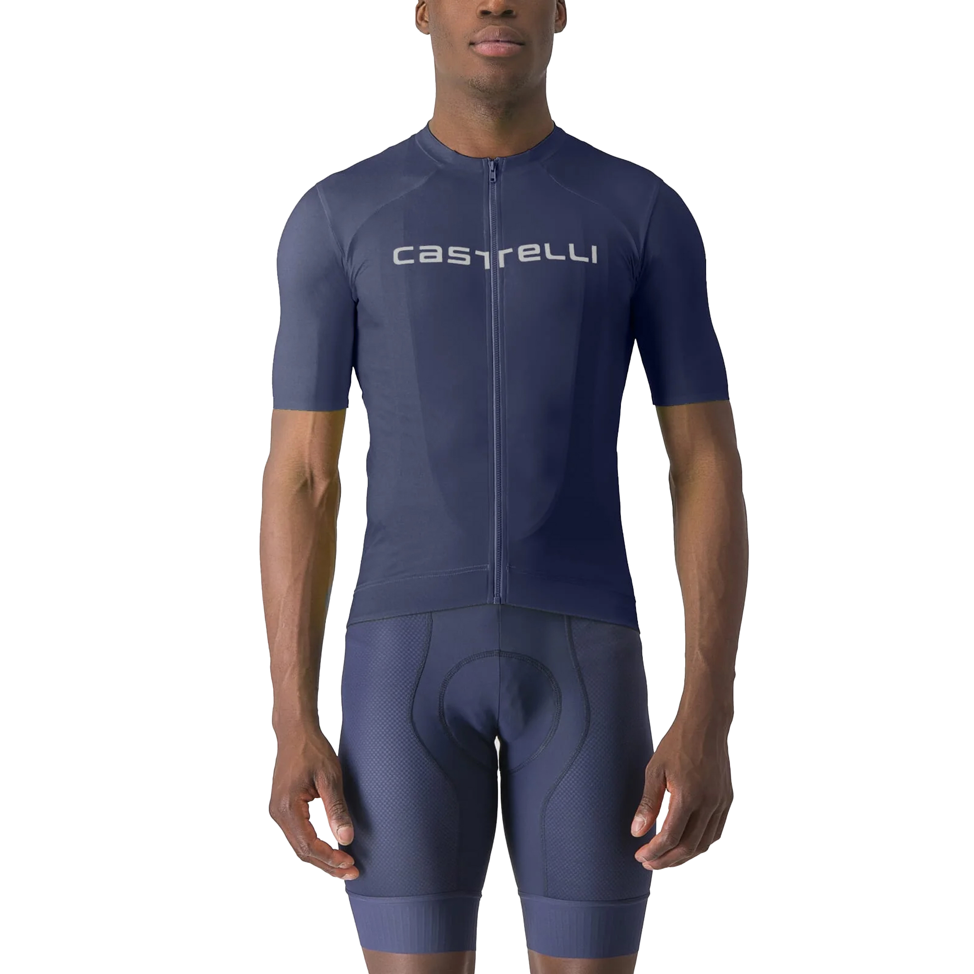 Castelli Prologo Lite Jersey | Belgian Blue/Ivory