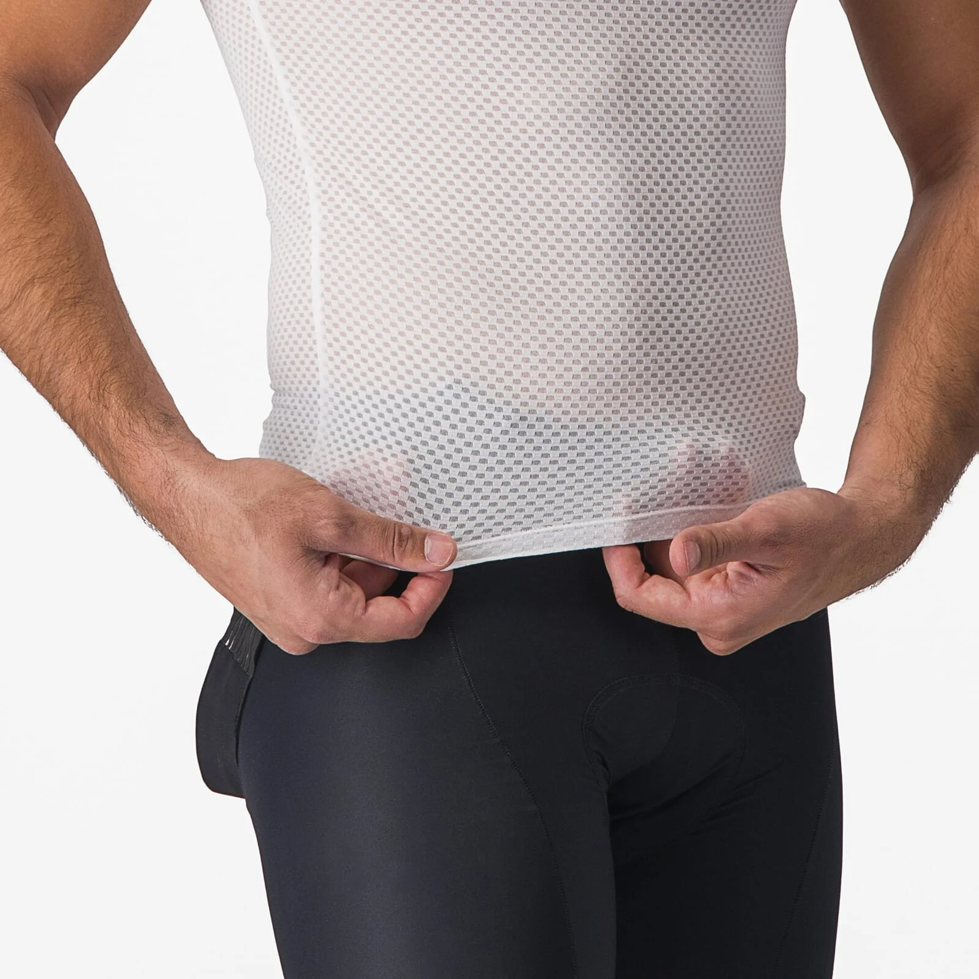 Castelli Pro Mesh 2.0 Sleeveless Base Layer : White : M