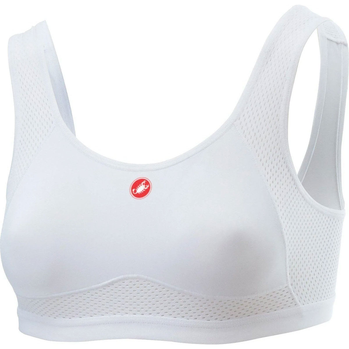 Castelli Rosso Corsa Bra : White : XS
