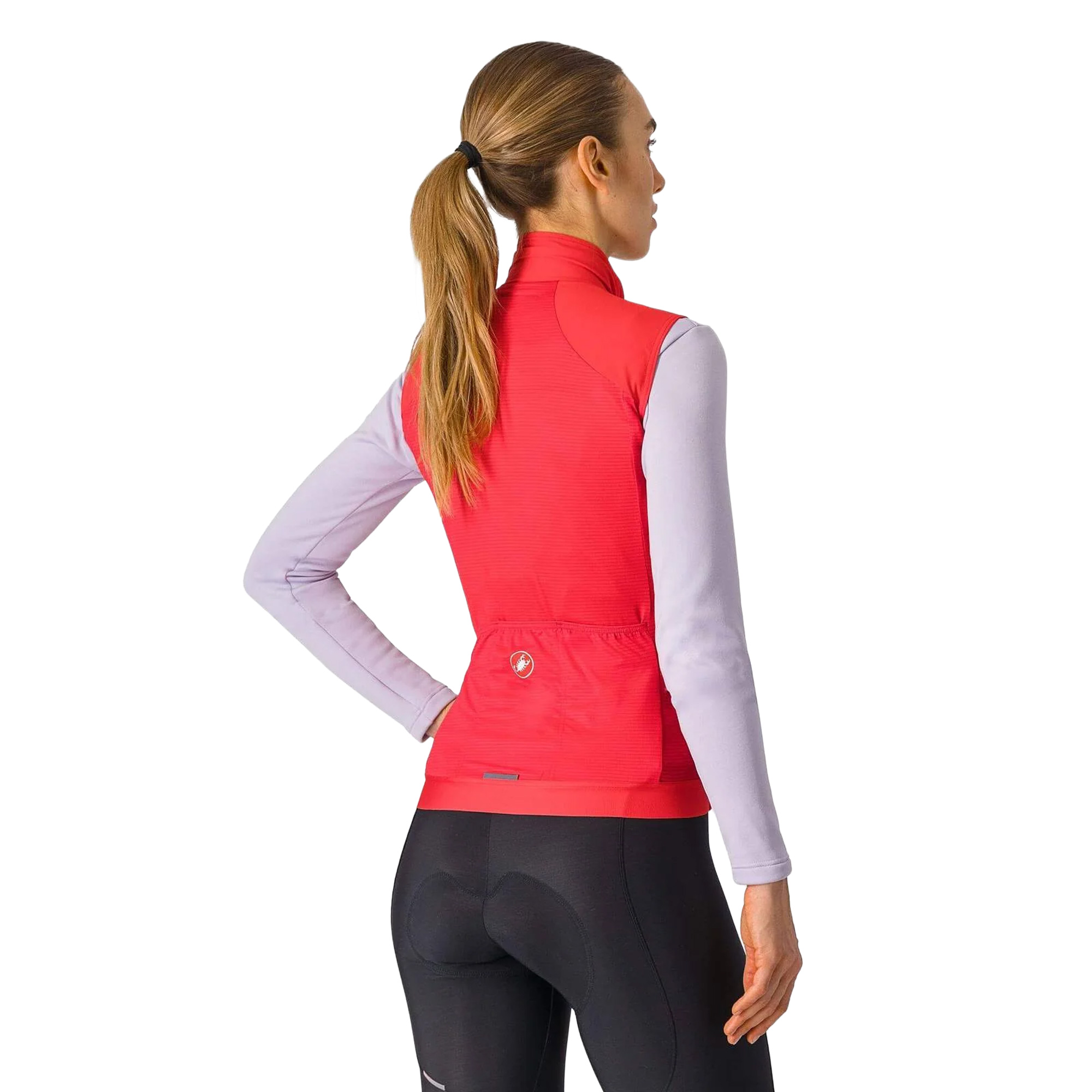 Castelli_Espresso_Womens_Vest_Violet_Pink_Dark_Grey_2