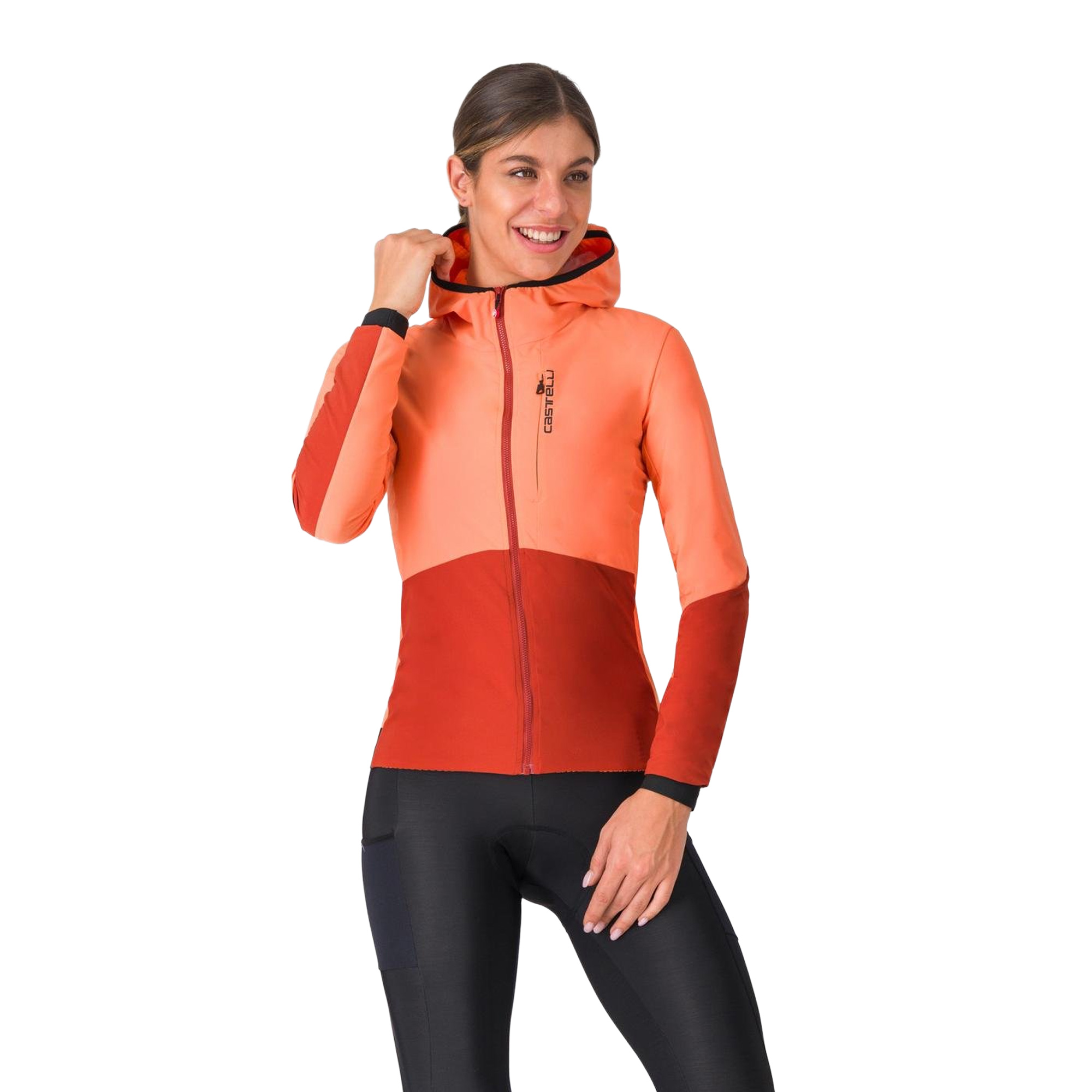 Castelli_Fly_Unlimited_Womens_Jacket_Melon_Red_Ochre_1