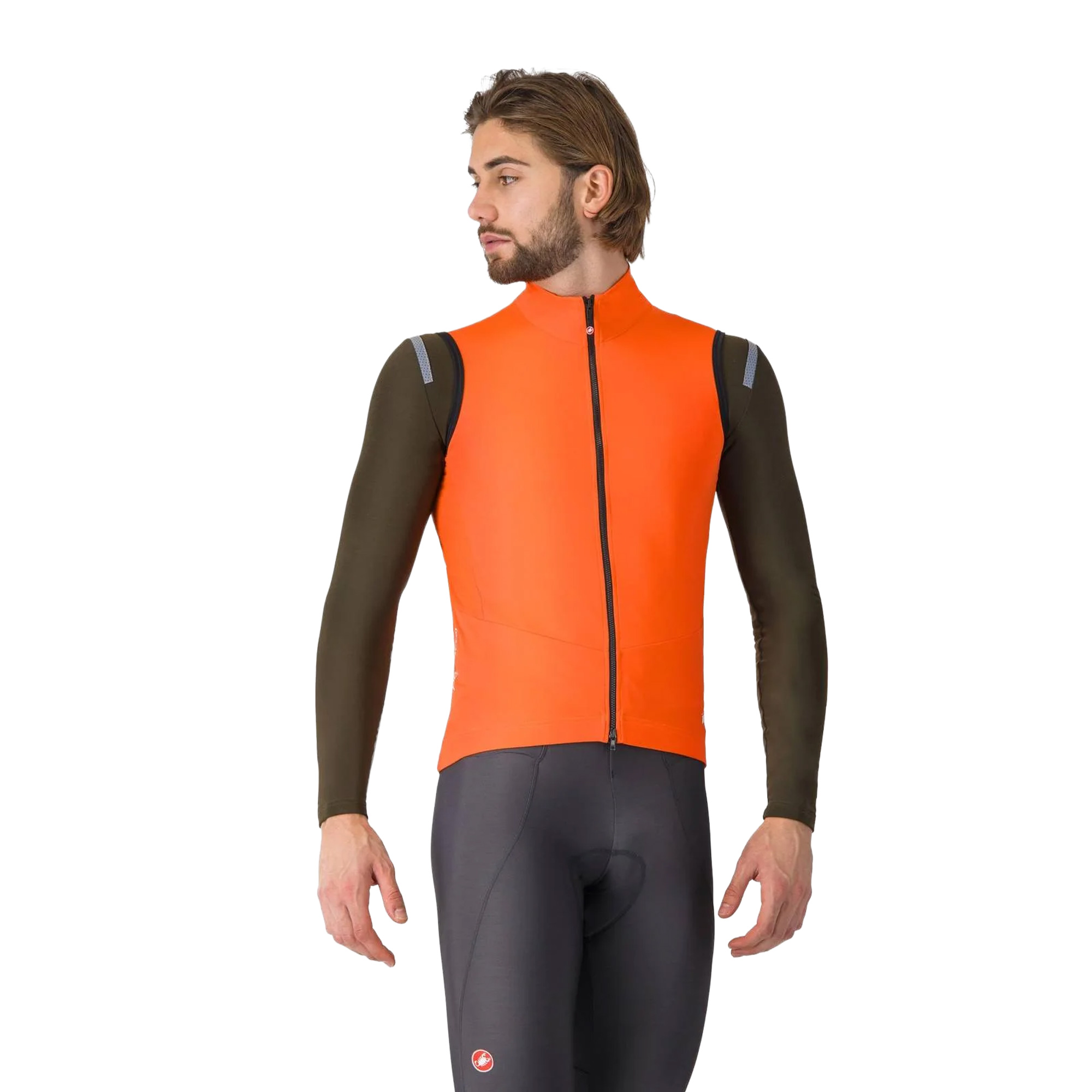Castelli_Perfetto_Air_Vest_Orange_1