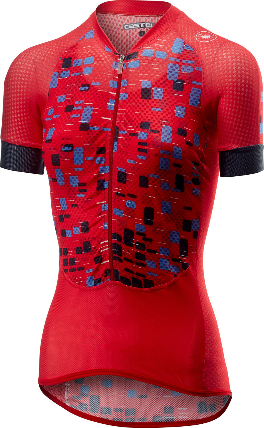 S Womens Hibiscus castelli Climbers Short-Sleeve Jersey