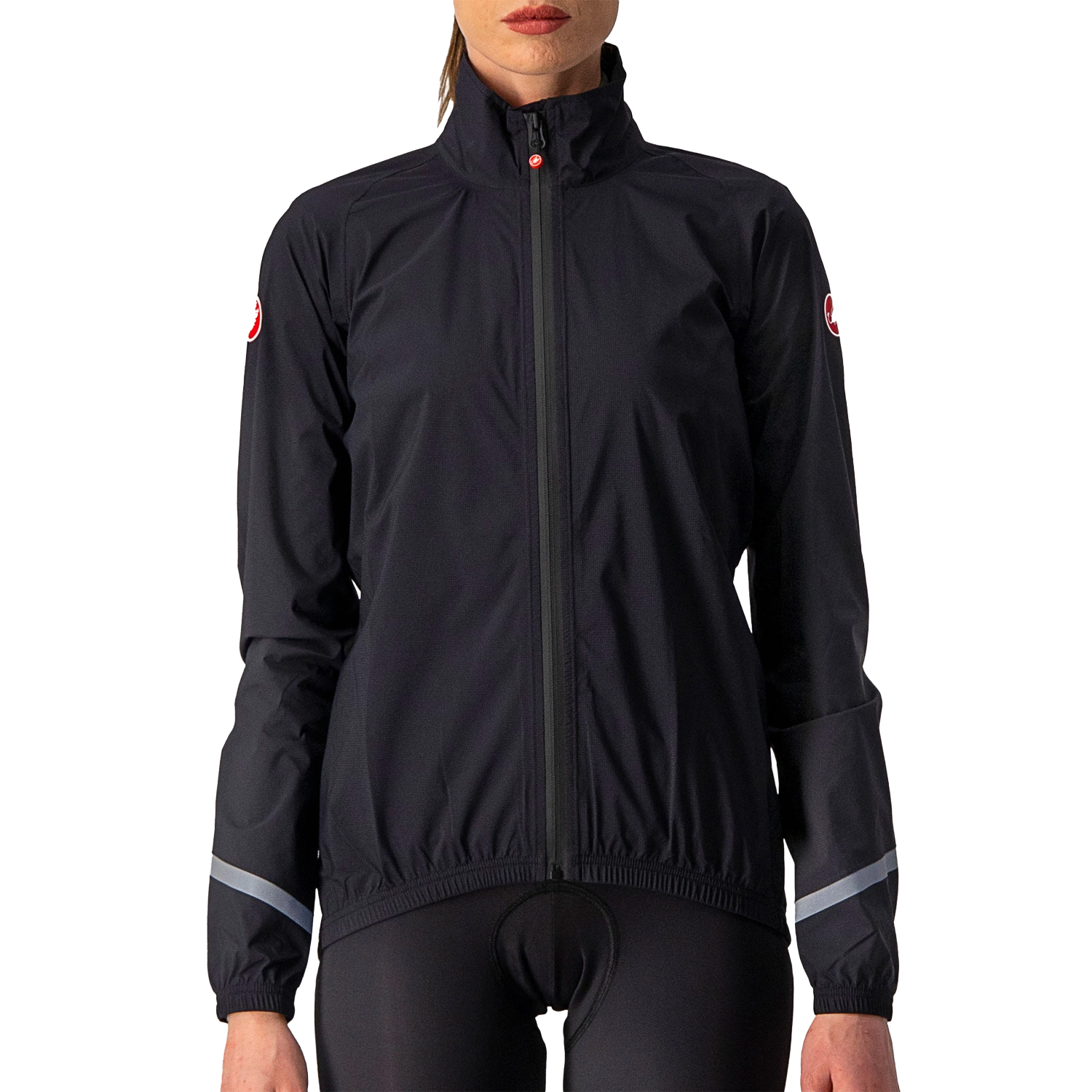 Castelli Emergency 2 Womens Rain Jacket - S, Light Black - Wheelbase | Price Match, FREE Postage over £50, Sale Section, Cycle To Work, 0% Finance.