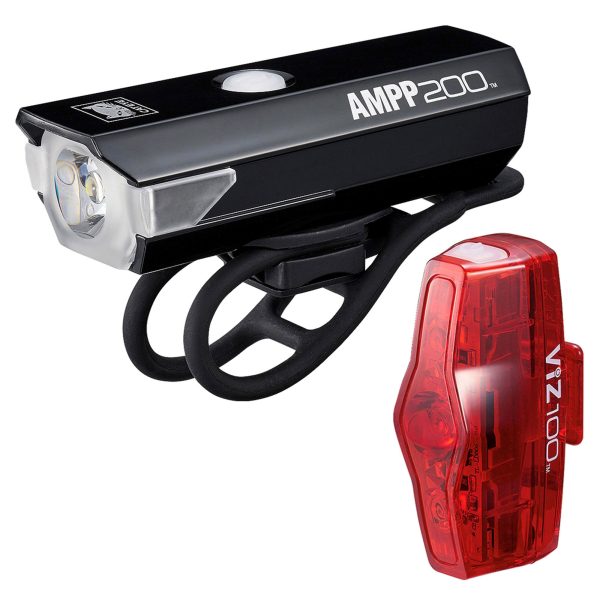 Cateye AMPP 200 / VIZ 100 LIGHT SET