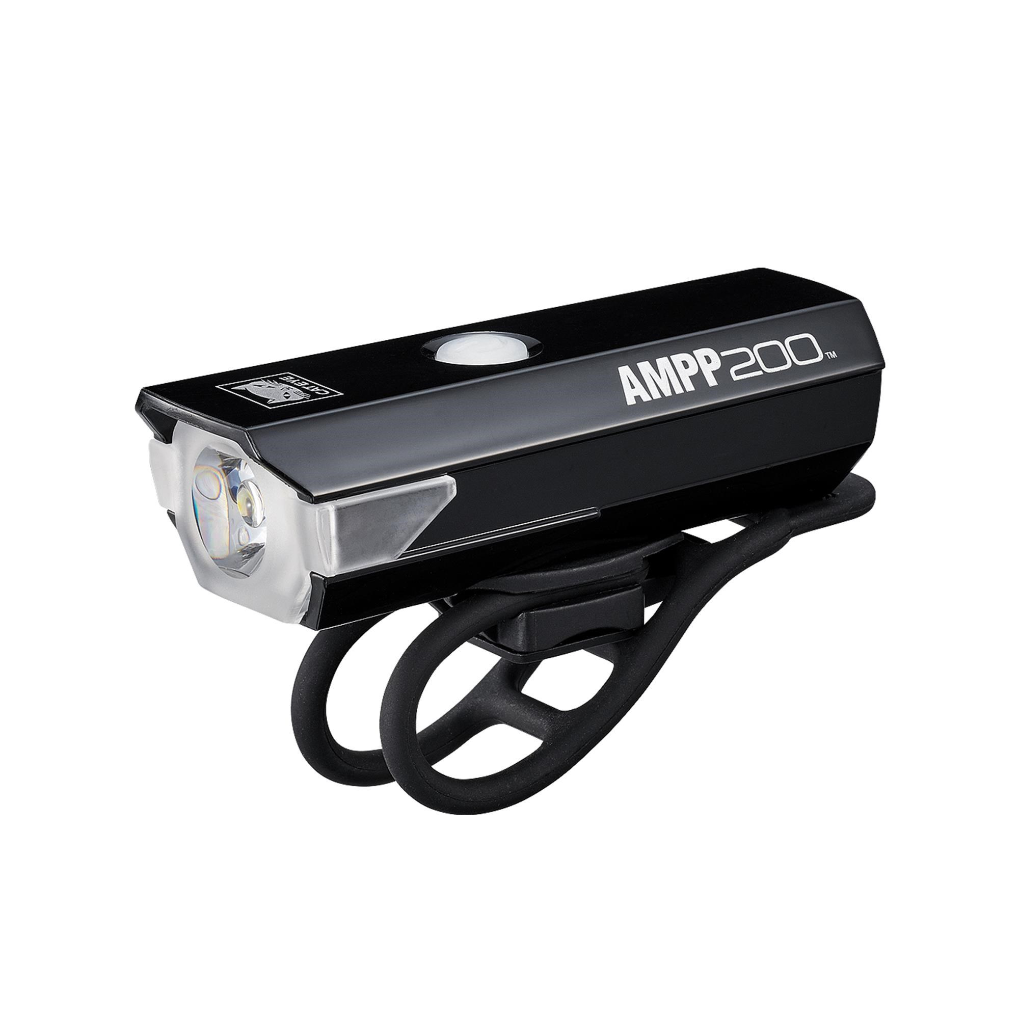 Cateye Ampp 200 Front Bike Light - Wheelbase | Price Match, FREE Postage over £50, Sale Section, Cycle To Work, 0% Finance.