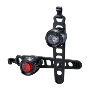 Cateye Orb II Rechargable Bike Light Set