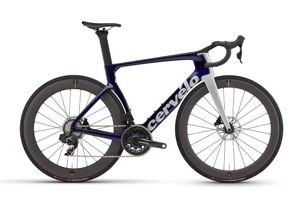 2024 Cervelo S5 Force eTap AXS : Sapphire/Ice : 48
