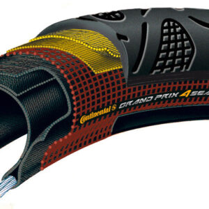 Continental Grand Prix 4 Season 700 X 28C Duraskin - Vectran - Folding Tyre