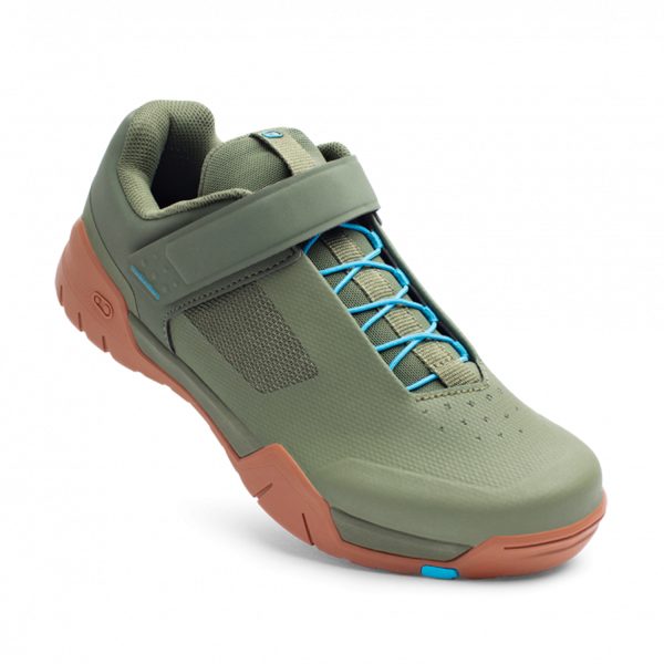 Crankbrothers_Mallet_E_Speedlace_SPD_MTB_Shoes_Green_1