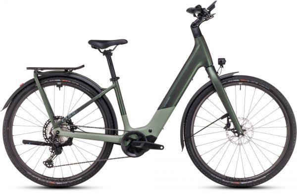 2025 Cube Kathmandu Hybrid C:62 SLT Easy Entry 400X : Stellar/Origanogreen : EEM