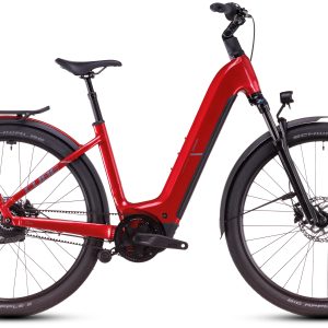 Cube Kathmandu Hybrid Comfort Pro 800 2025 | Easy Entry | Electric Red