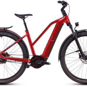 Cube Kathmandu Hybrid Comfort Pro 800 2025 | Trapeze | Electric Red
