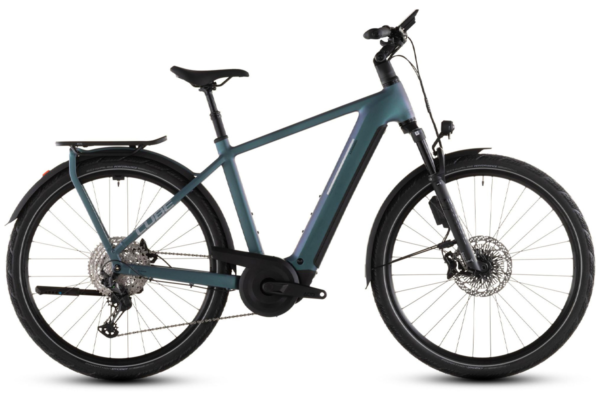 Cube Kathmandu Hybrid EXC 800 2026 - Hybrid Bike - 50cm - Blue (Smaragdgrey/Prism) - Wheelbase | Price Match, FREE Postage over £50, Sale Section, Cycle To Work, 0% Finance.