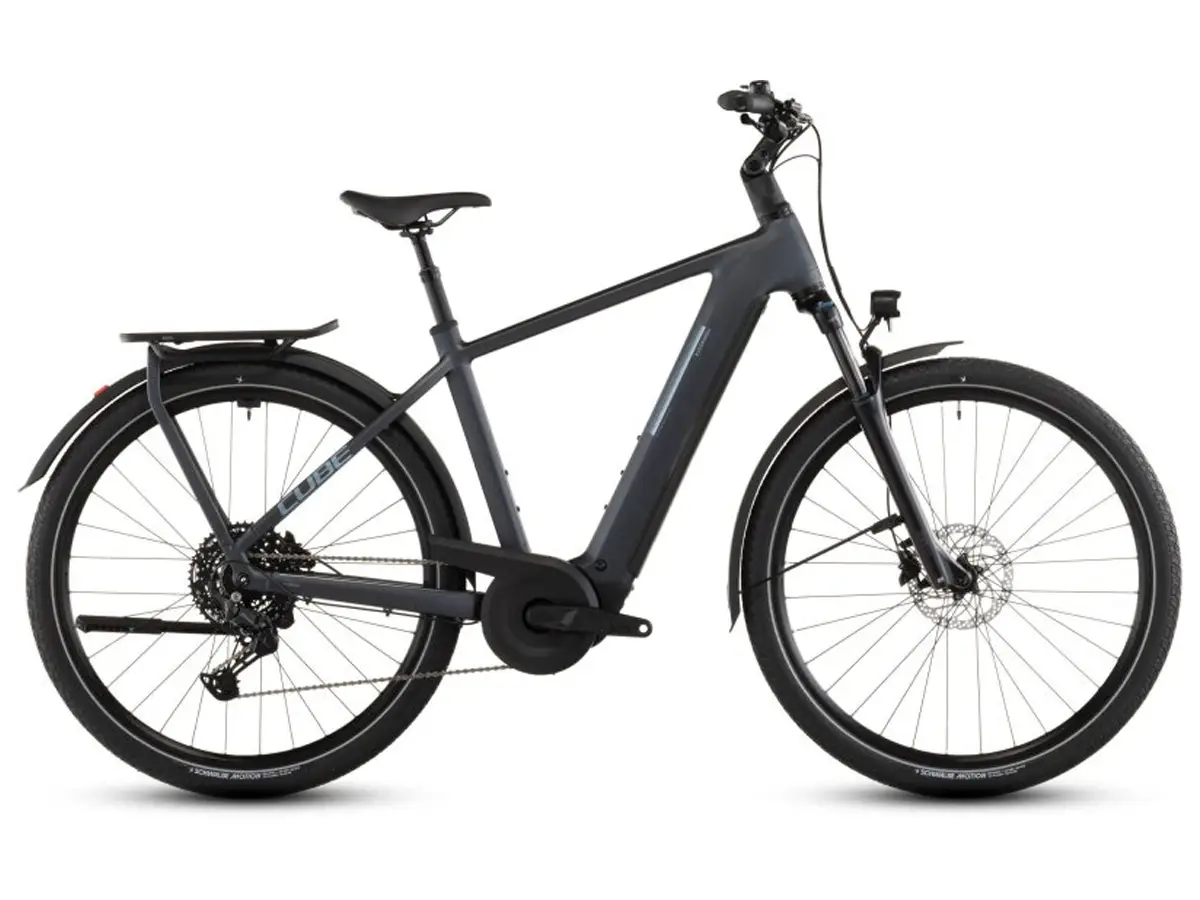 Cube Kathmandu Hybrid One 800 2026 - Hybrid Bike - 54 - Grey (Grey/Black) - Wheelbase | Price Match, FREE Postage over £50, Sale Section, Cycle To Work, 0% Finance.