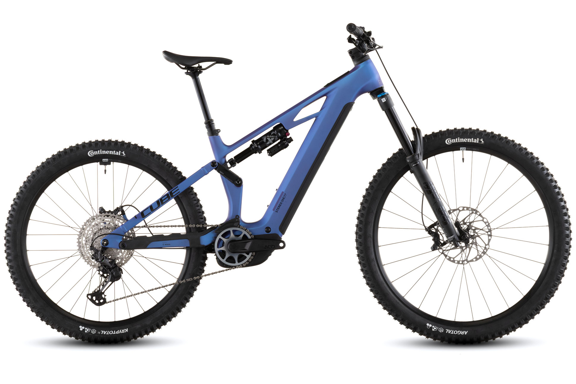 Cube Stereo Hybrid One77 HPC SLX 800 2026 - Electric Mountain Bike - -  (Blueiris/Black) - Wheelbase | Price Match, FREE Postage over £50, Sale Section, Cycle To Work, 0% Finance.